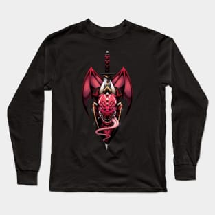 Wicked Dragon Crest Long Sleeve T-Shirt